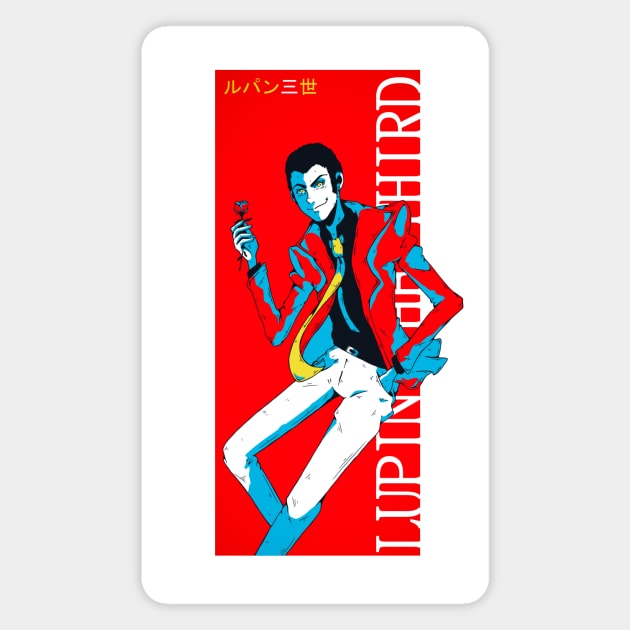 Lupin the Third Magnet by Chofy87
